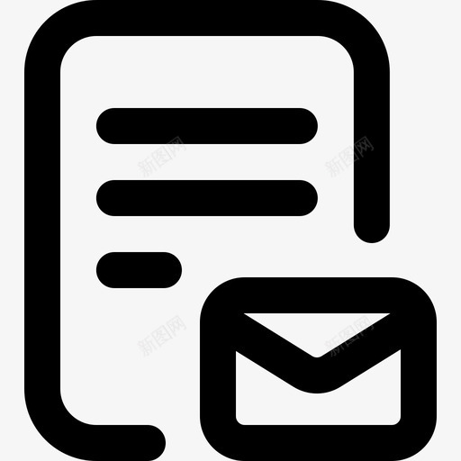 发送文件通信137大纲图标svg_新图网 https://ixintu.com 发送文件 大纲 通信137