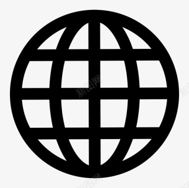 网站全球链接图标图标