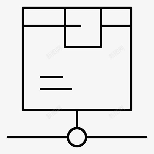 配送物流网络图标svg_新图网 https://ixintu.com 产品 物流 网络 运输 配送 配送和物流