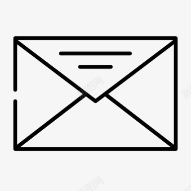 信封商务信件图标图标