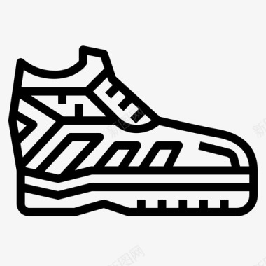 跑鞋鞋运动鞋图标图标