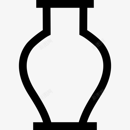 采购产品花瓶双耳装饰图标svg_新图网 https://ixintu.com 产品 双耳 家具 混合 花瓶 装饰 采购 陶器