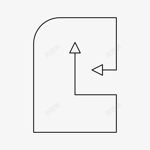箭头方向左图标svg_新图网 https://ixintu.com 上 左 方向 箭头 箭头双头细线