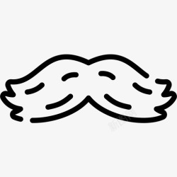 moustacheMoustache5月5日线性图标高清图片