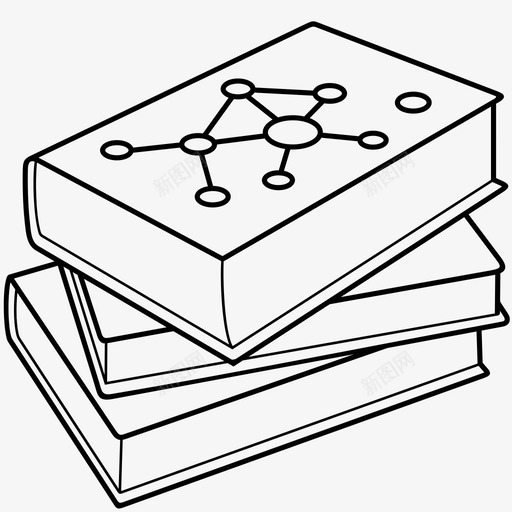 人工智能书籍人工智能学习图标svg_新图网 https://ixintu.com 书籍 人工智能 学习 机器 神经网络