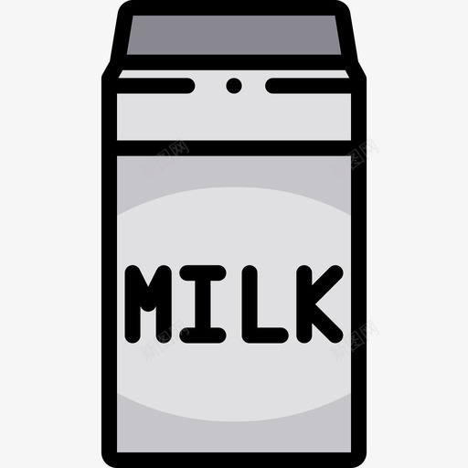 牛奶饮料和饮料5线性颜色图标svg_新图网 https://ixintu.com 牛奶 线性颜色 饮料和饮料5