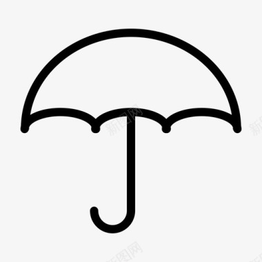 翁贝拉雨天气图标图标