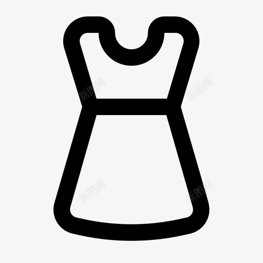 衣服时尚女人的时尚图标svg_新图网 https://ixintu.com 女人的时尚 时尚 衣服
