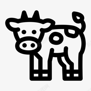 牛小牛农场图标图标