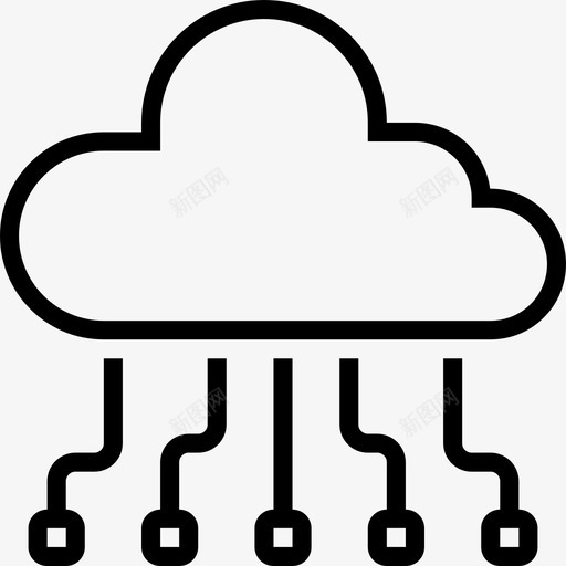云存储技术与电子3概述图标svg_新图网 https://ixintu.com 存储 技术 概述 电子