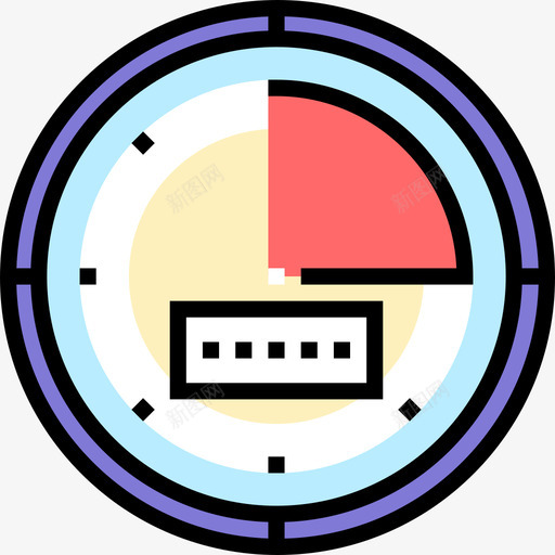 时间跟踪策略40线性颜色图标svg_新图网 https://ixintu.com 时间 策略 线性 跟踪 颜色