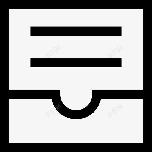 办公存档业务图标svg_新图网 https://ixintu.com 业务 办公 存档 收件箱 电子邮件 货币
