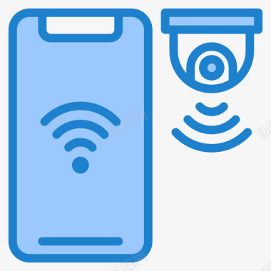 Cctv智能手机31蓝色图标图标