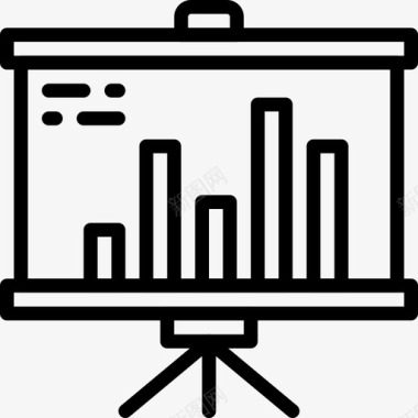 表示法加密和货币6线性图标图标