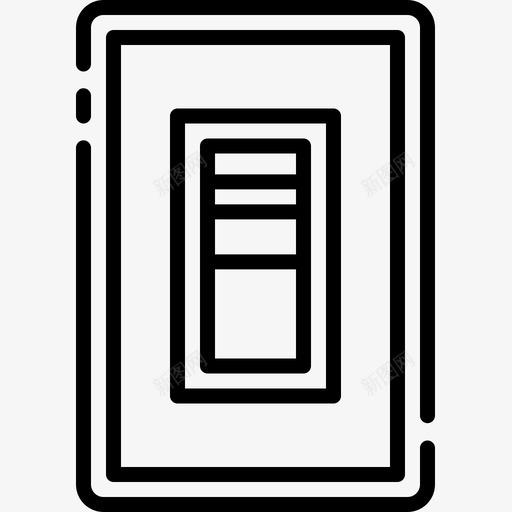 电源开关smarthome11线性图标svg_新图网 https://ixintu.com smarthome 开关 电源 线性