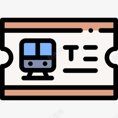 火车票35号线颜色图标图标