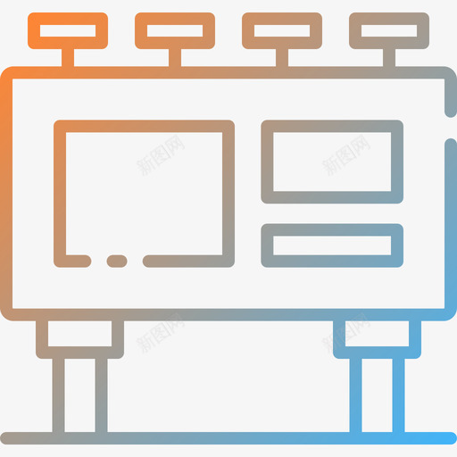 广告牌通信173坡度图标svg_新图网 https://ixintu.com 坡度 广告牌 通信