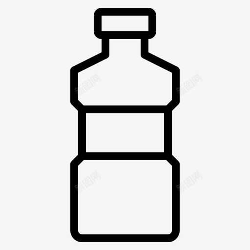 瓶瓶和容器线性图标svg_新图网 https://ixintu.com 瓶 瓶和容器 线性