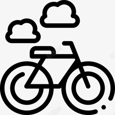 Bycicle旅行215直系图标图标