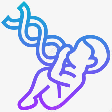 胎儿生物工程30梯度图标图标