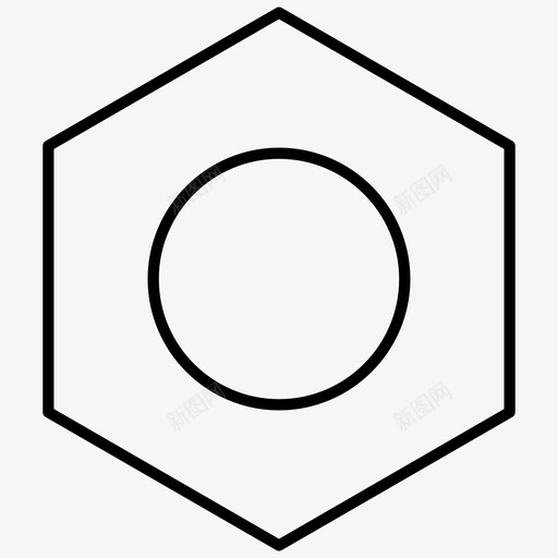 螺母螺栓结构和砌体图标svg_新图网 https://ixintu.com 砌体 结构 螺栓 螺母