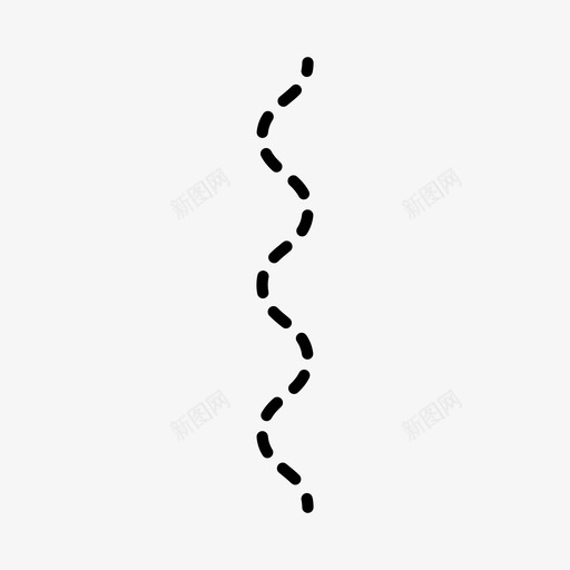 漩涡线点虚线图标svg_新图网 https://ixintu.com 图案 漩涡线 点 线 虚线