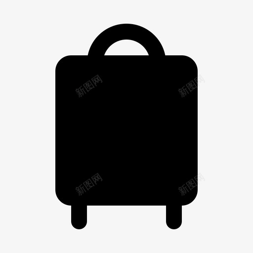 行李箱子行李模型标志图标svg_新图网 https://ixintu.com 标志 模型 箱子 行李