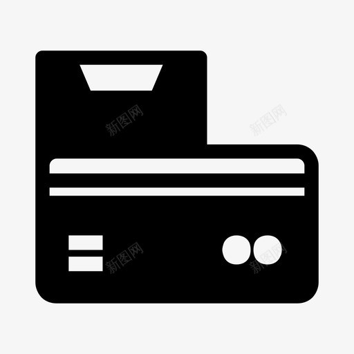 商业和金融商业和购物信用卡图标svg_新图网 https://ixintu.com 付款 付款方 信用卡 借记卡 商业 方式 购物 金融