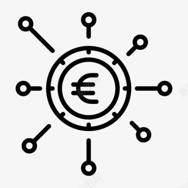 网络货币14概要图标图标