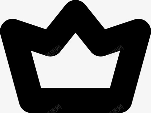 国王皇冠恩典图标图标