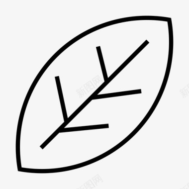 叶子树叶绿叶图标图标