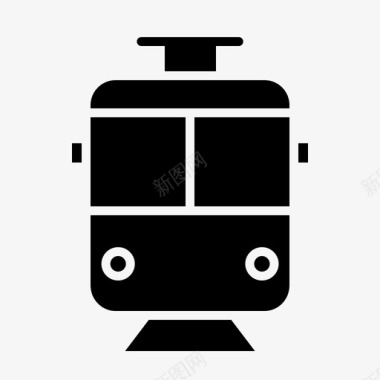 地铁运输131字形图标图标