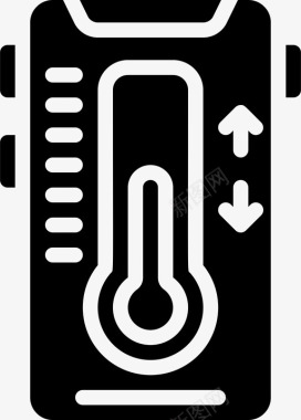 温控器domotics31填充图标图标