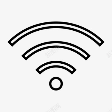 无线连接互联网无线信号图标图标