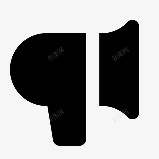 促销响亮营销图标svg_新图网 https://ixintu.com 业务和管理字形 促销 响亮 扩音器 扬声器 营销