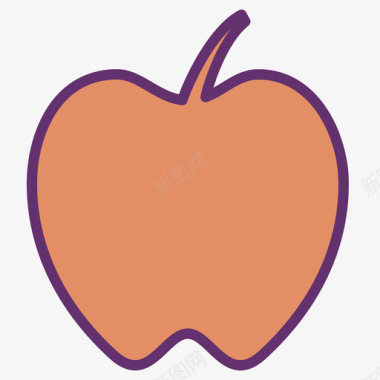 苹果保健13线性颜色图标图标