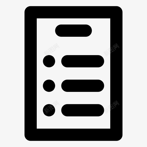 列表项目符号列表选中标记图标svg_新图网 https://ixintu.com 列表 小肥肉电子商务 菜单 选中标记 项目符号列表