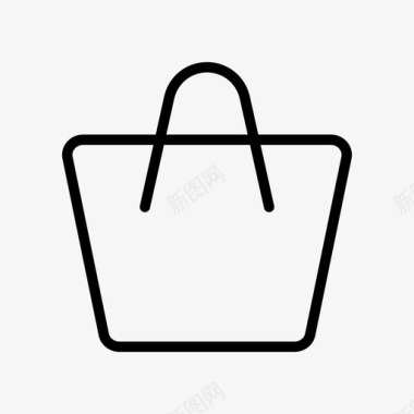购物袋商业零售图标图标