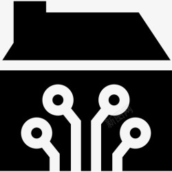 51住宅装饰工程开工智能住宅工程51已填充图标高清图片
