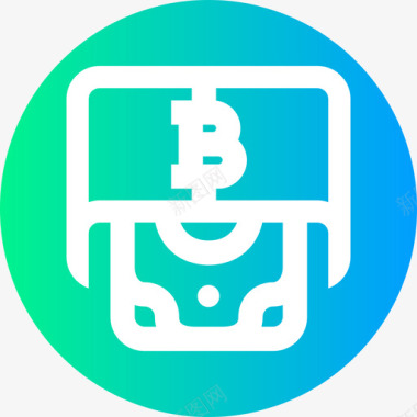 取款比特币89循环图标图标
