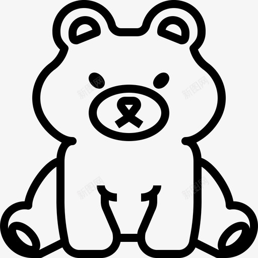 熊动物动物化身图标svg_新图网 https://ixintu.com 动物 动物化 化身