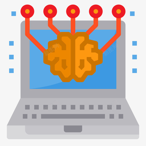 人工智能电脑和笔记本电脑3平板电脑图标svg_新图网 https://ixintu.com 人工智能 平板电脑 电脑和笔记本电脑3