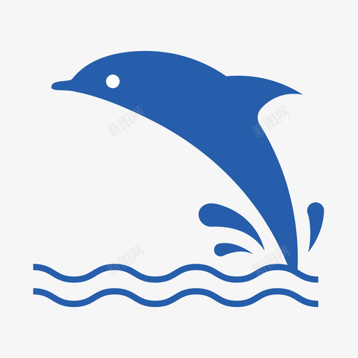 海豚svg_新图网 https://ixintu.com 海豚 海豚 海洋馆 水族馆