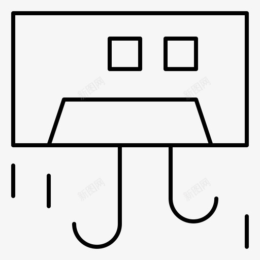 空调制冷设备图标svg_新图网 https://ixintu.com 制冷 硬件 空调 计算机 设备