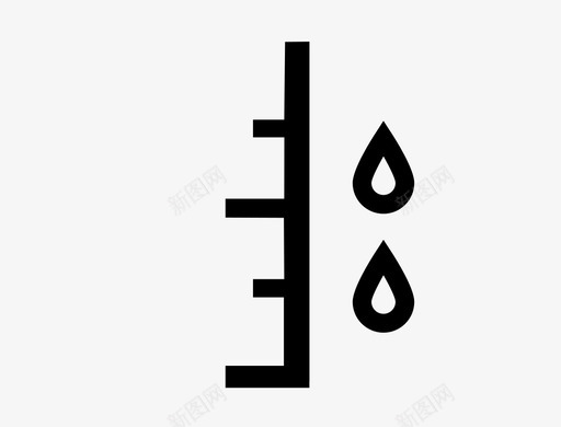 雨量站svg_新图网 https://ixintu.com 雨量站 单色 扁平