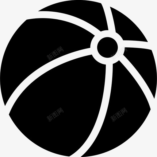 球篮球足球图标svg_新图网 https://ixintu.com 夏季 排球 篮球 足球 运动