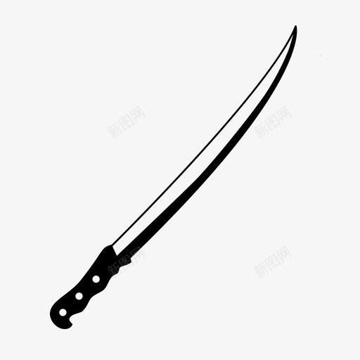 刀炊具切割器图标svg_新图网 https://ixintu.com 刀 切割器 剑 厨房用具 炊具 锋利