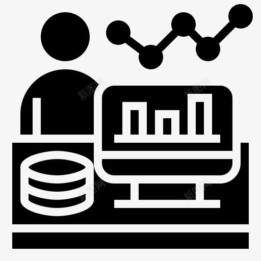 科学家分析师数据图标svg_新图网 https://ixintu.com bigdataglyph1 专家 分析师 数据 科学家 程序员