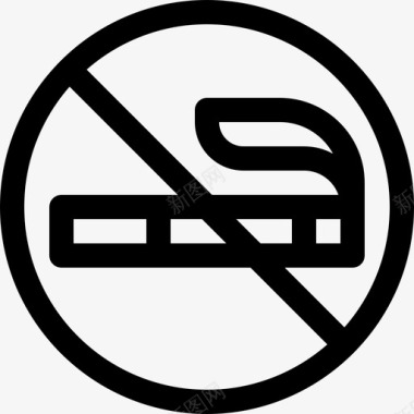 禁止吸烟世界癌症意识日第7天直系图标图标