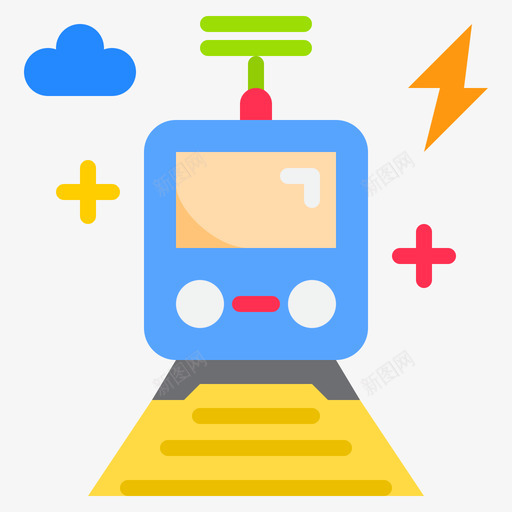电动列车智能技术15平板图标svg_新图网 https://ixintu.com 列车 平板 技术 智能 电动